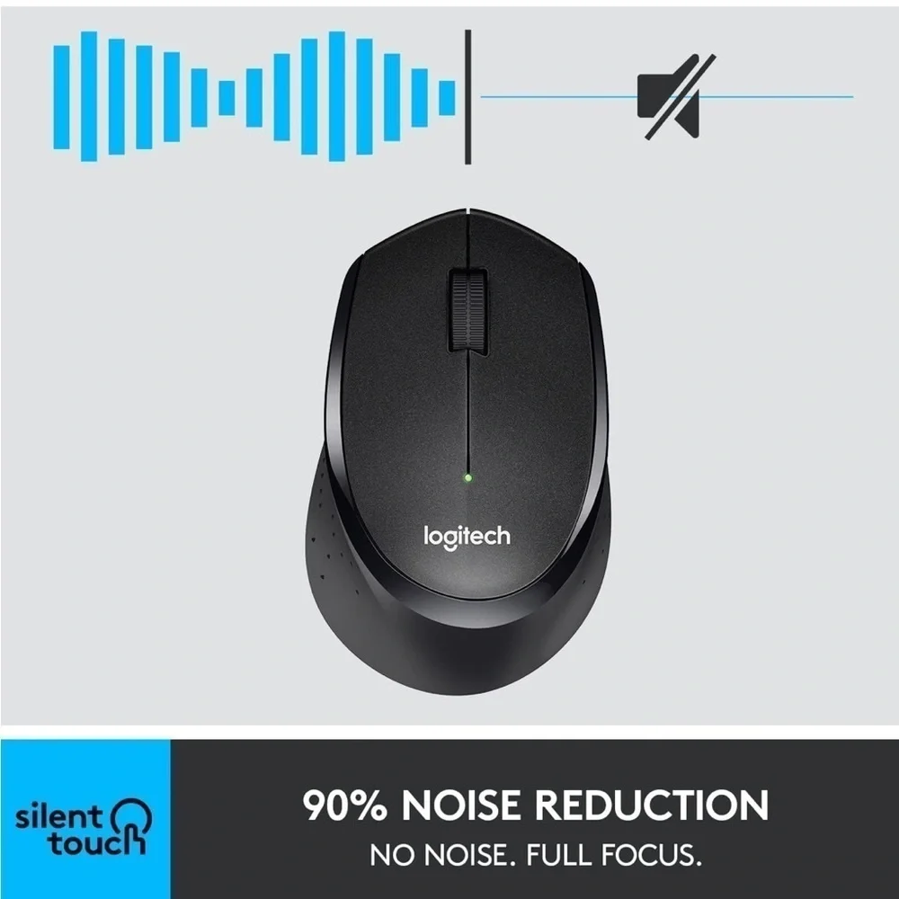 BNWT Logitech M330 SILENT PLUS Wireless Mouse